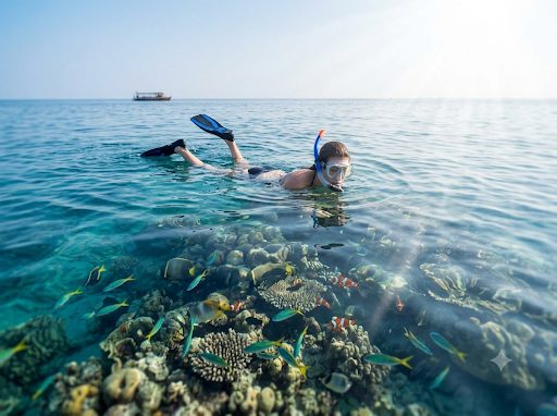 Open-Sea Snorkelling — Havelock